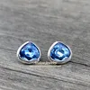 Anslow Fashion Jewelry Crystal Heart Stud Earrings For Women Female Wedding Engagement Earring Cheap Wholesale Gift LOW0137AE ► Photo 1/6