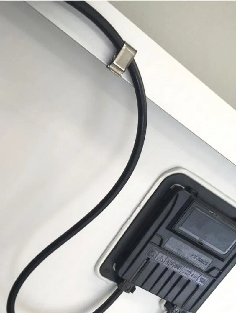 Grampos de Cabo de Energia Braçadeira com Fio de Aço Inoxidável para Cabo de Energia Lote Solar Fotovoltaica Xj0210 500 Pçs - 7 Presilha de cabos