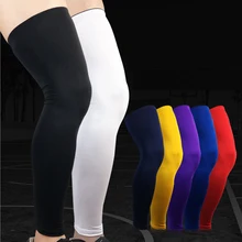 1 шт., гетры для езды на велосипеде, баскетбольные Компрессионные носки для бега, носки для голени, наколенники, футбольный защитный щиток голени