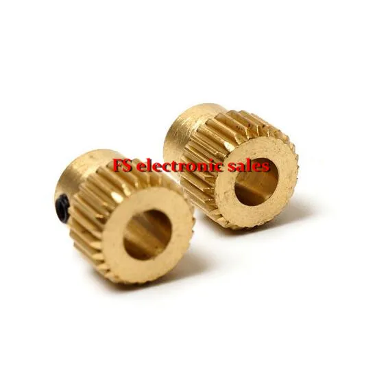  1 pcs 26 teeth Extrusion Head Gear Inner Hole Diameter 5MM 3D Printer Accessories For MK8 Extruder Free Shipping 