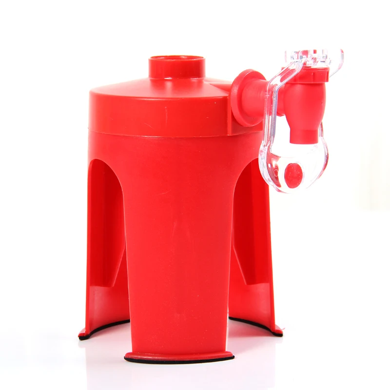 2pcs/lot Cola Drinking Straw Dispenser Hand Pressure Bottled Drinking Water Dispenser Tap Automatic Beverage Switch Drinkers