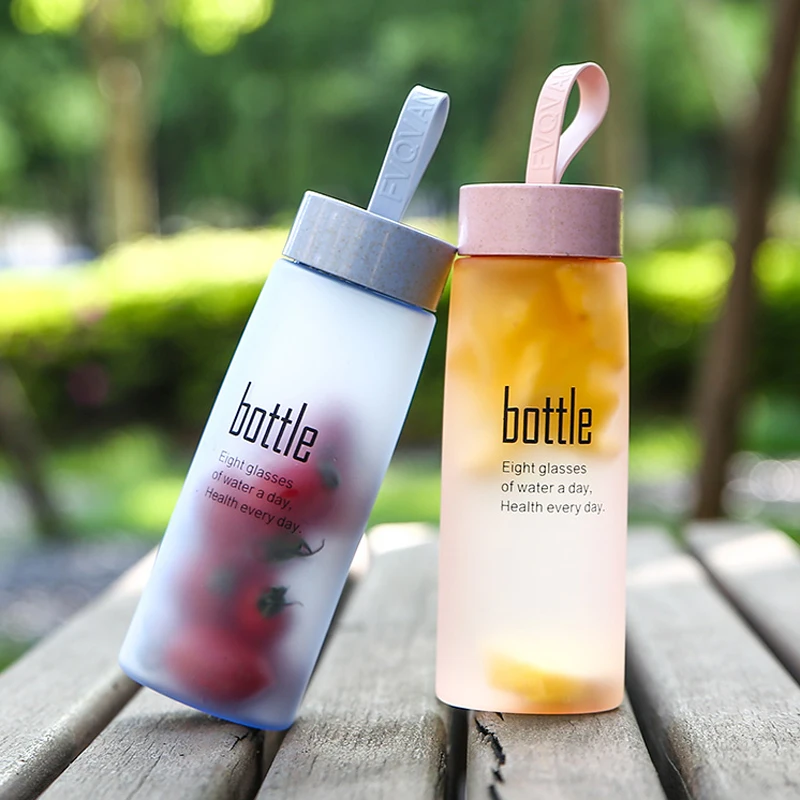 Fashion Plastic Water Bottle 500ml Travel Sport Bottle BPA Free Kids Children School Drinking Bottles My Drink Bottle For Water (10)