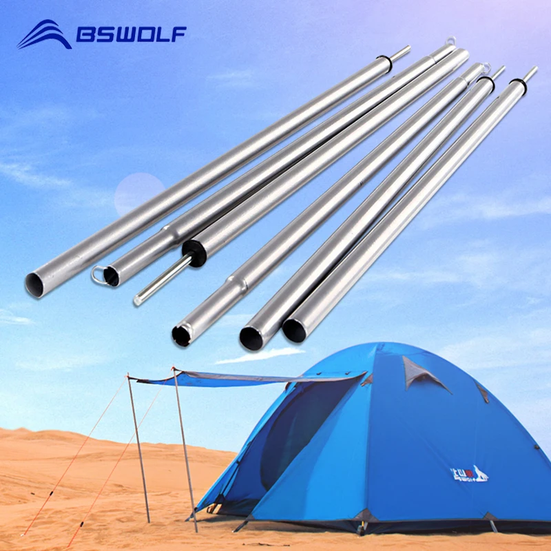 SDIUAKBV Zeltstangen Set 4 Stück | 8,5mm Durchmesser 36,5cm Länge | Aluminium Legierung Für Camping Zelt