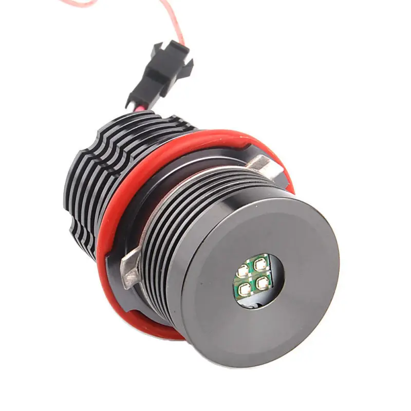 

2x 20W LED Blue Angel Eye Halo Ring Light Lamp Bulbs For BMW E60 E63 E53 X5 Car light Accessary