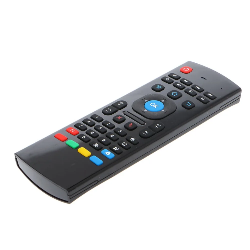 MX3 2 4G Air Mouse Мини Беспроводная клавиатура Qwerty инфракрасный пульт дистанционного