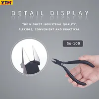 חיתוך קצה צבת יחיד פיפיות פחמן פלדת סופר דקה דגם קצה צבת חיתוך במי SK100 המלוכסן צבת צבת הנירוסטה (5)