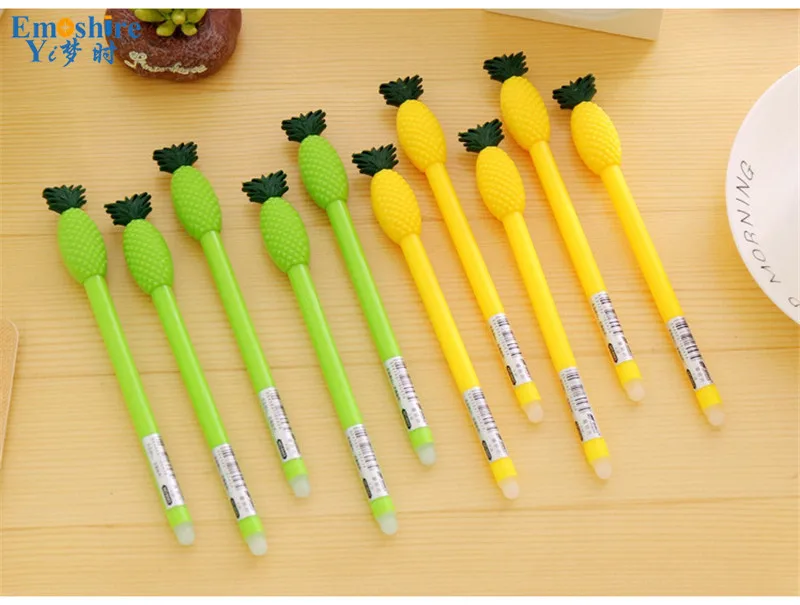 Emoshire School Stationery Bend Finger Pen Fingers Modelling Ballpoint Pen Blue Gifts  (8)
