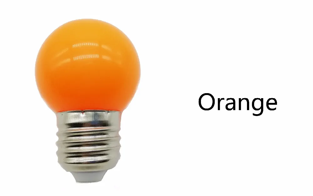 orange bulb