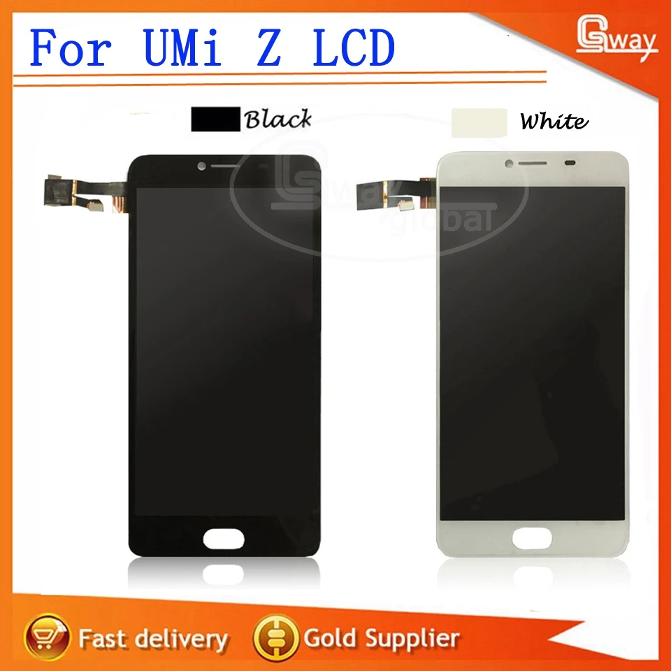 imágenes para Negro/Blanco Para UMi Z Pantalla LCD + Pantalla Táctil de 5.5 pulgadas perfecta parte + herramientas de reparación imágenes para Negro/Blanco Para UMi Z Pantalla LCD + Pantalla Táctil de 5.5 pulgadas perfecta parte + herramientas de reparación