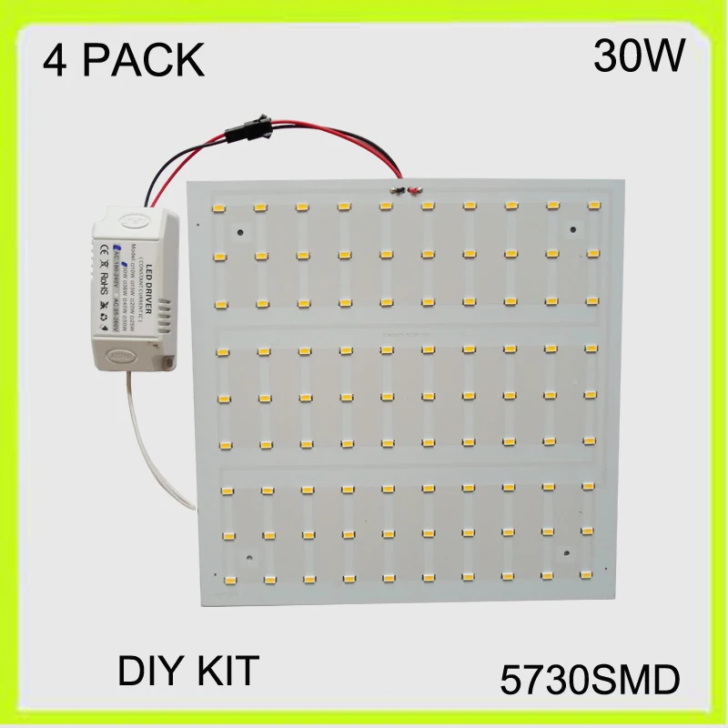 Светодиодный светильник квадратный 5730SMD 30 Вт 220 В 230 240 В|pcb led|pcb led 220vpcb manufactur |
