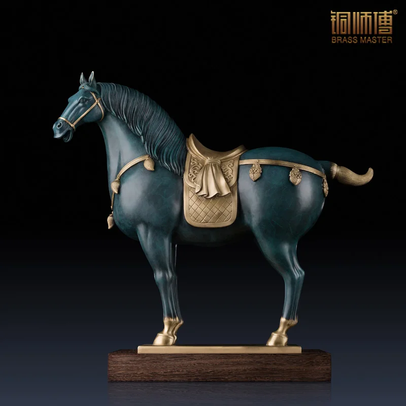 

Copper master copper ornaments "Royal" Tang Ma of copper crafts Home Furnishing jewelry gift ornaments