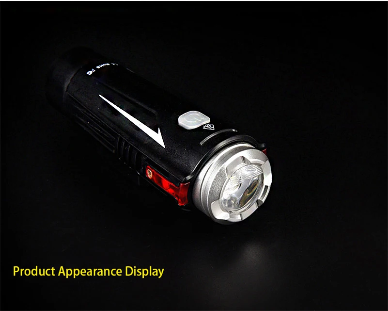 Perfect WEST BIKING USB Rechargeable Bicycle Front Light Bike Super Bright Cycling Waterproof Torch Double Spot Lamp LED Safety Light 11