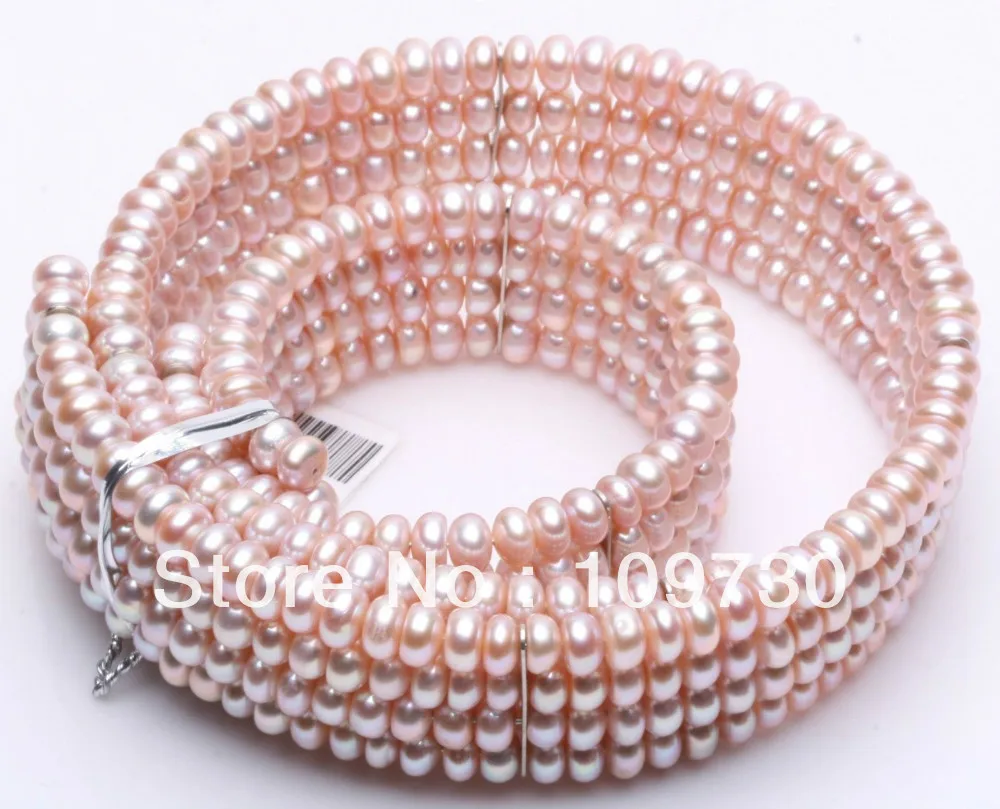 

Jewelry 00369 NATURAL PURPLE CULTURED FRESHWATER PEARL STRETCHY CHOKER NECKLACE & BRACELET SET (A0516) -Top quality free shippin