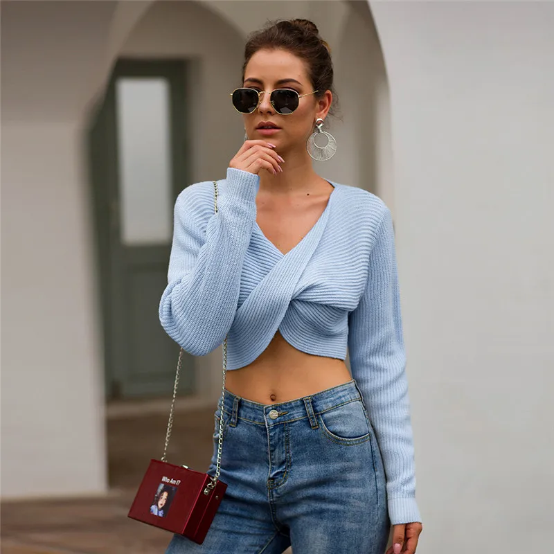 v short sweater women25