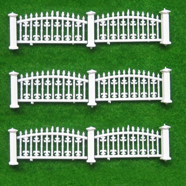 Длиной 1 метр игрушечный забор вилла хедж Строительный песок стол Модель Материал Открытый Пейзаж садовые ограждения