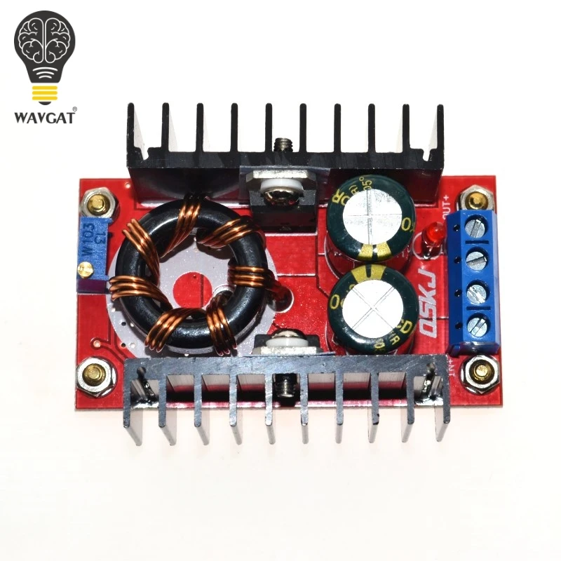 150 Вт повышающий преобразователь DC-DC 10-32 В до 12-35 В повышающее напряжение модуль зарядного устройства Прямая поставка WAVGAT