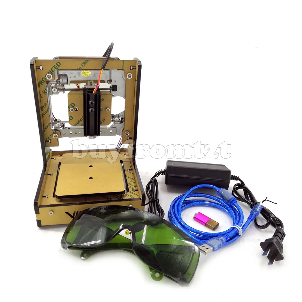 

Mini Engraving Machine Mini Laser Engraver Printer 38*38mm Engraving Area Unfinished