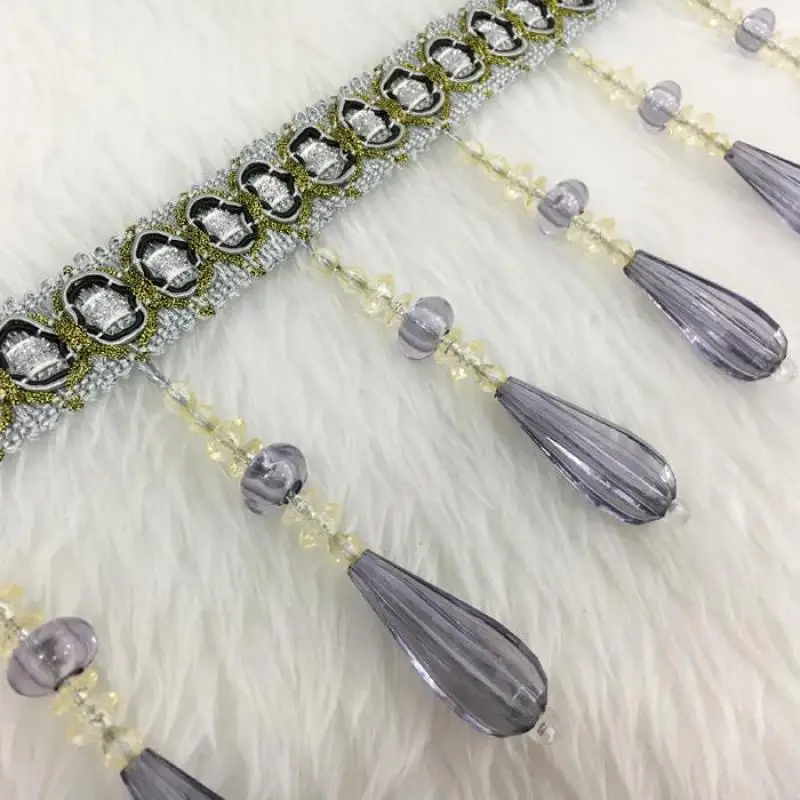 

12 Yards/lot Boutique Curtain Tassels Hanging Trimmings Fringes For Window Curtains Wedding Party Decorate Apparel Sewing Flecos