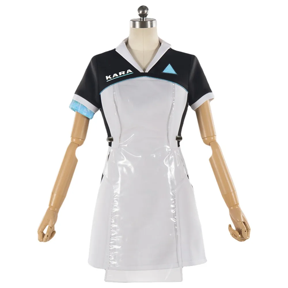 Detroit Human KARA Cosplay Costume Code AX400 Agent Gilrs Women