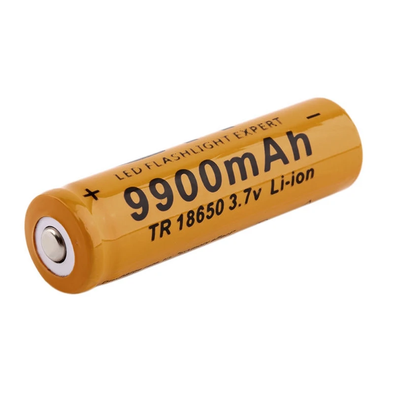Новинка 18650 перезаряжаемая батарея 3 7 V 9900mAh литий ионная для светодиодного