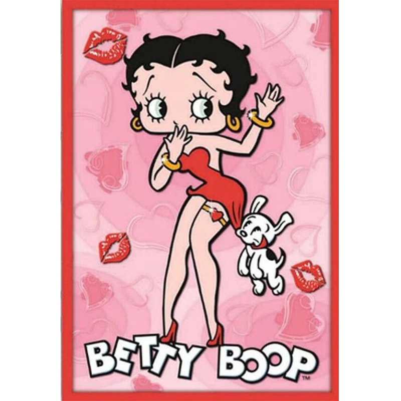 Алмазная живопись 5D «сделай сам» вышивка мультфильм Betty Boop вышивки крестом полный дрель Алмазная вышивка стразами декор из алмазной