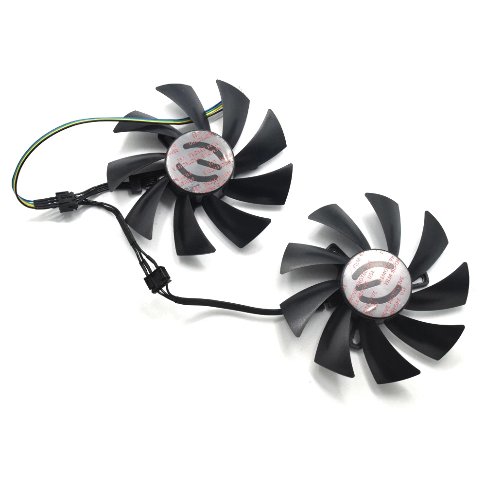 Сменный кулер DIY 86 мм PLA09215B12H 4Pin для видеокарты MSI XFX RX 470 570 GIGABYTE GTX 1060 1050Ti 1070Ti ATi R9 280