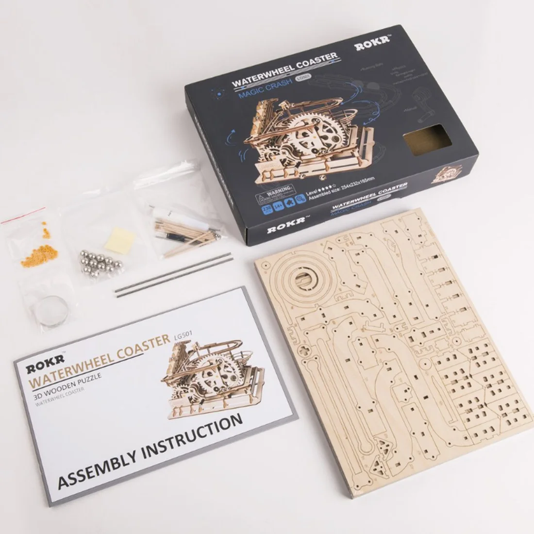 Brinquedos para Crianças Waterwheel Coaster Forma Pintura Puzzle Faça Você Mesmo Montar Haste Braining 3d 4 High Quality Brinquedos e hobbies