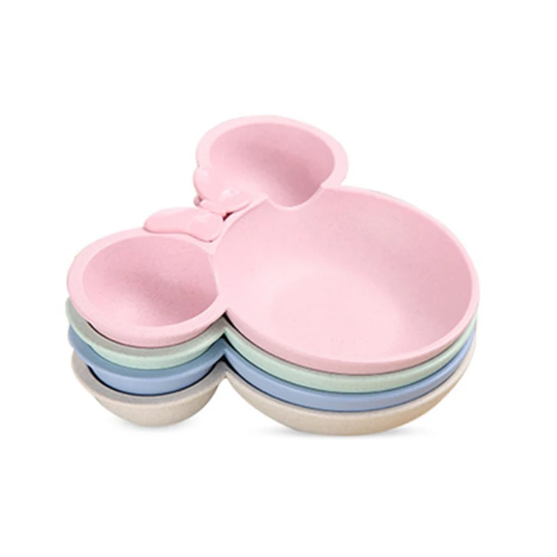 3 Pcs/Set Baby Food Storage Bamboo Tableware Solid Cute Dishes Kids Plate Bowl Eco-friendly Children Training Dinnerware BB5077 3 Pcs/Set Baby Food Storage Bamboo Tableware Solid Cute Dishes Kids Plate Bowl Eco-friendly Children Training Dinnerware BB5077