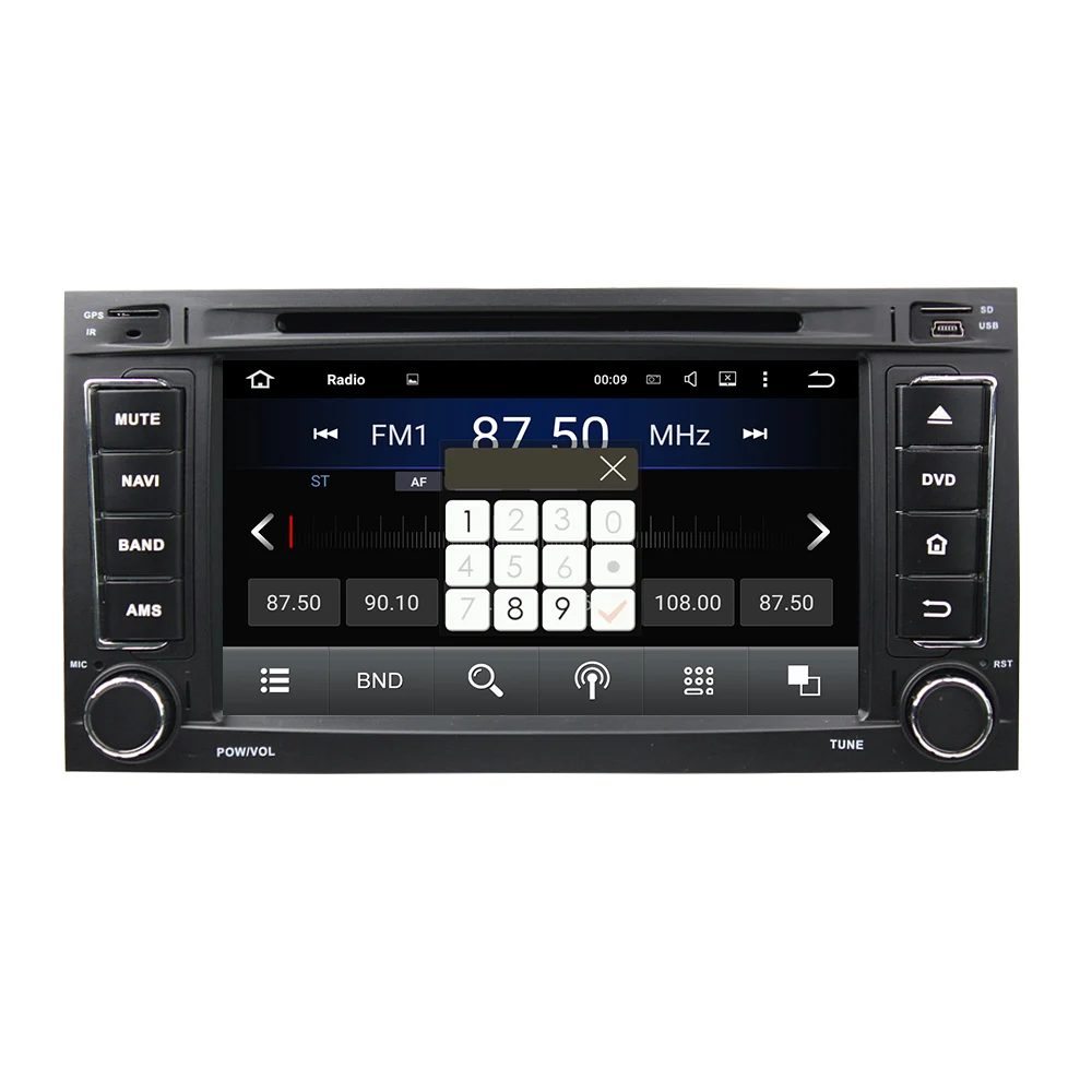 Flash Deal KLYDE 2 Din 7" Android 8.1 Car Radio For Volkswagen TOUAREG 2002-2010 MULTIVAN 2008-2012 Multimedia Player Car Audio Stereo DVD 5