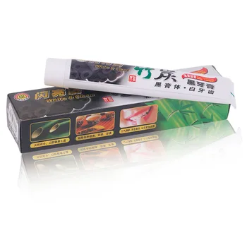 

Teeth Whitening Charcoal Bamboo Charcoal All-purpose Teeth Whitening The Black Toothpaste For Dropshipping 100g
