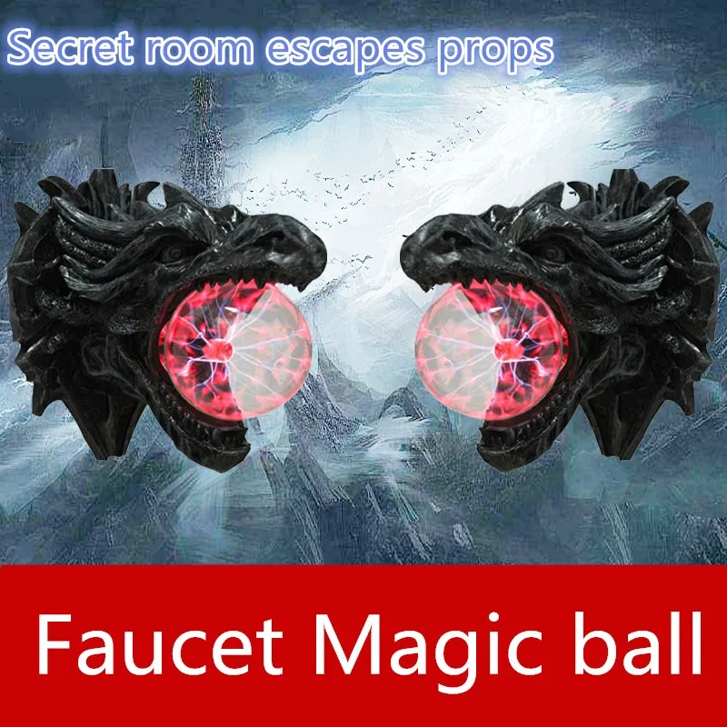 

Escape from the secret room escape game prop touch Faucet Magic ball Ionic ball Static electricity ball takagism game