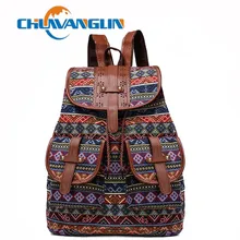 Chuwanglin Печать холщовый рюкзак женские школьные сумки для девочек-подростков Повседневная сумка пакет дышащая mochila feminina D8679
