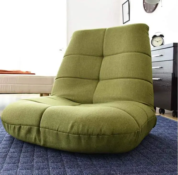 Lazy Lounge Little Sofa Folding Floor Chair Backrest Couch Adjustable Gaming Reclining Dormitory Ho
