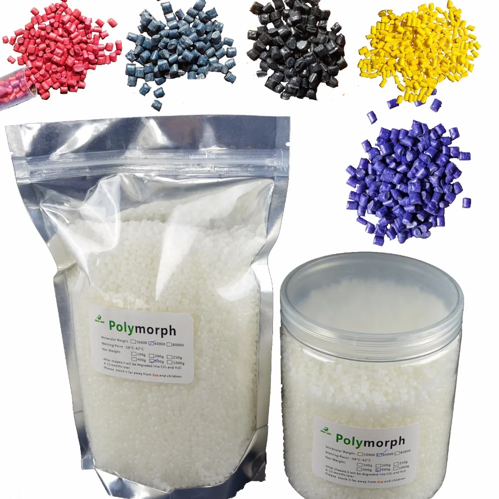 100 g Polymorph moldeable plástico pellets termoplástico policaprolactona PCL SG