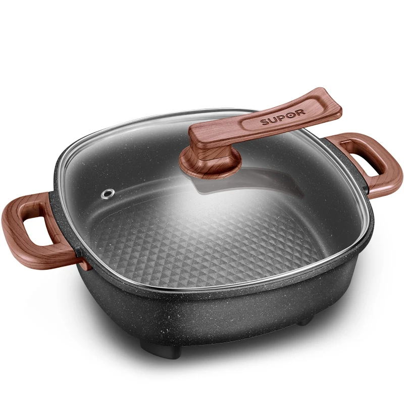 

Electric Hot Pot Pot Home Multi-function Electric Cooker 2 Student Dormitory 3 Cooking One 4 Electric Wok 6 People