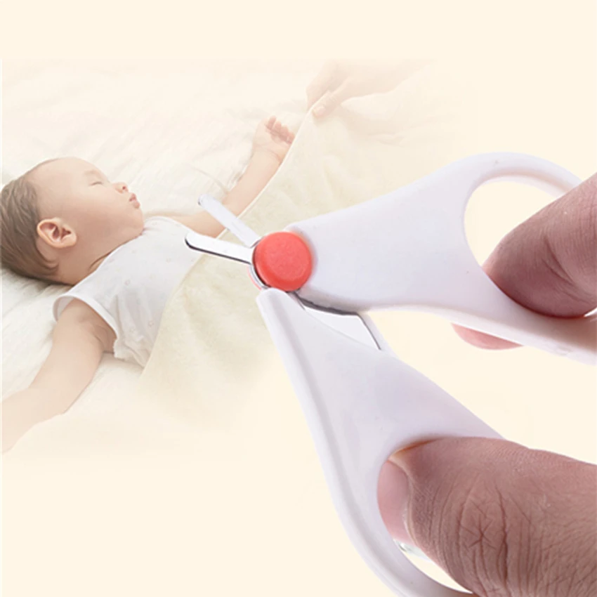 Super Deal High Quality New Arriving Rikang Baby Nail Scissors Newborn Baby Safety Nail Clipper Scissors