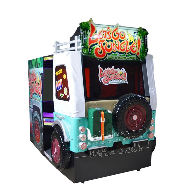 

Let's Go Jungle Amusement Coin Operated Simulator Gun Shooting Video Arcade Game Machine For Game Cener