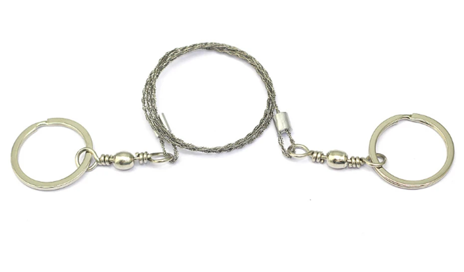 YINGTOUMAN открытый аварийно-спасательный Многофункциональный тяговое кольцо брелок проволочная пила Быстрый Крюк Дерево проволочная пила