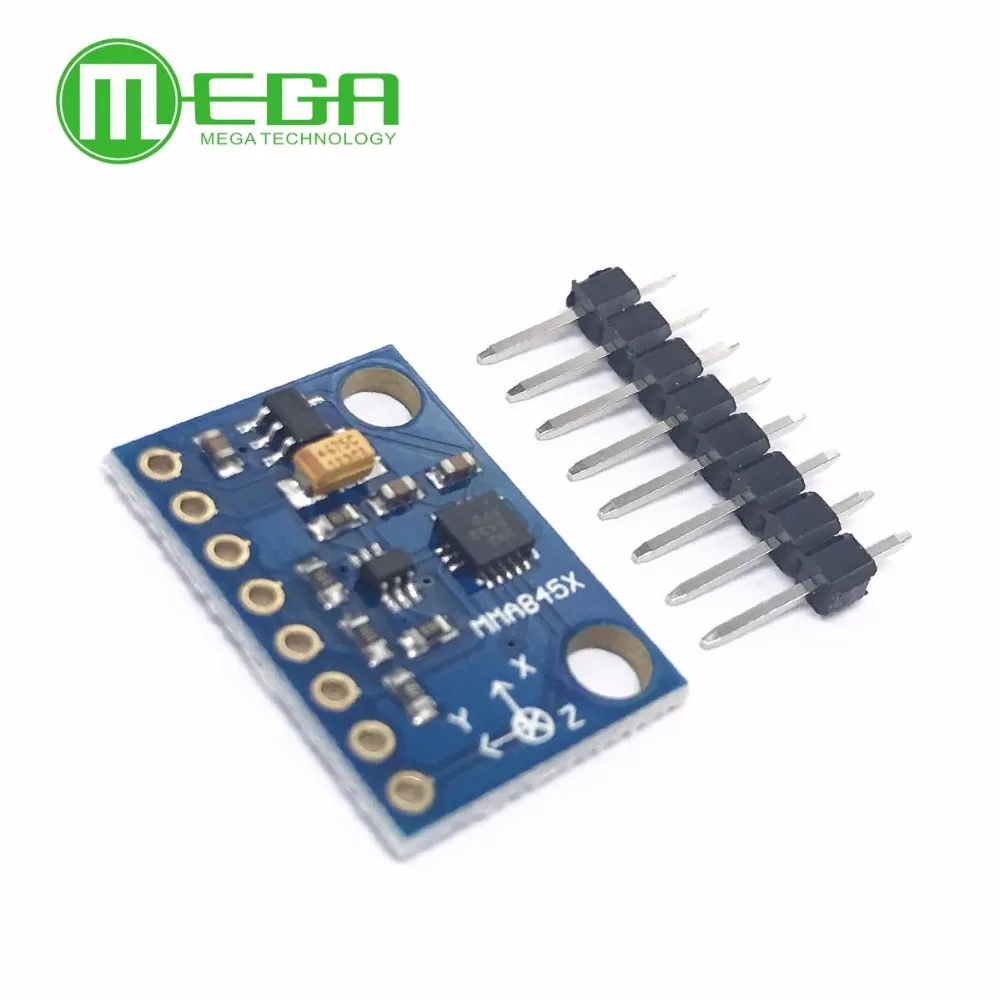 

GY-45 MMA8452 Modules Digital Triaxial Accelerometer High-precision Inclination Module