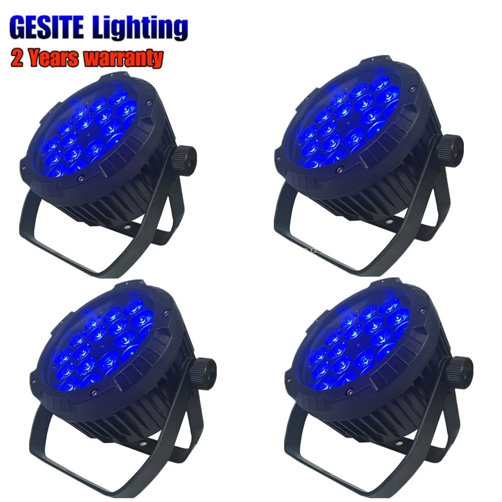 aluminum alloy 18PCS 18W outdoor waterproof led par price Stage