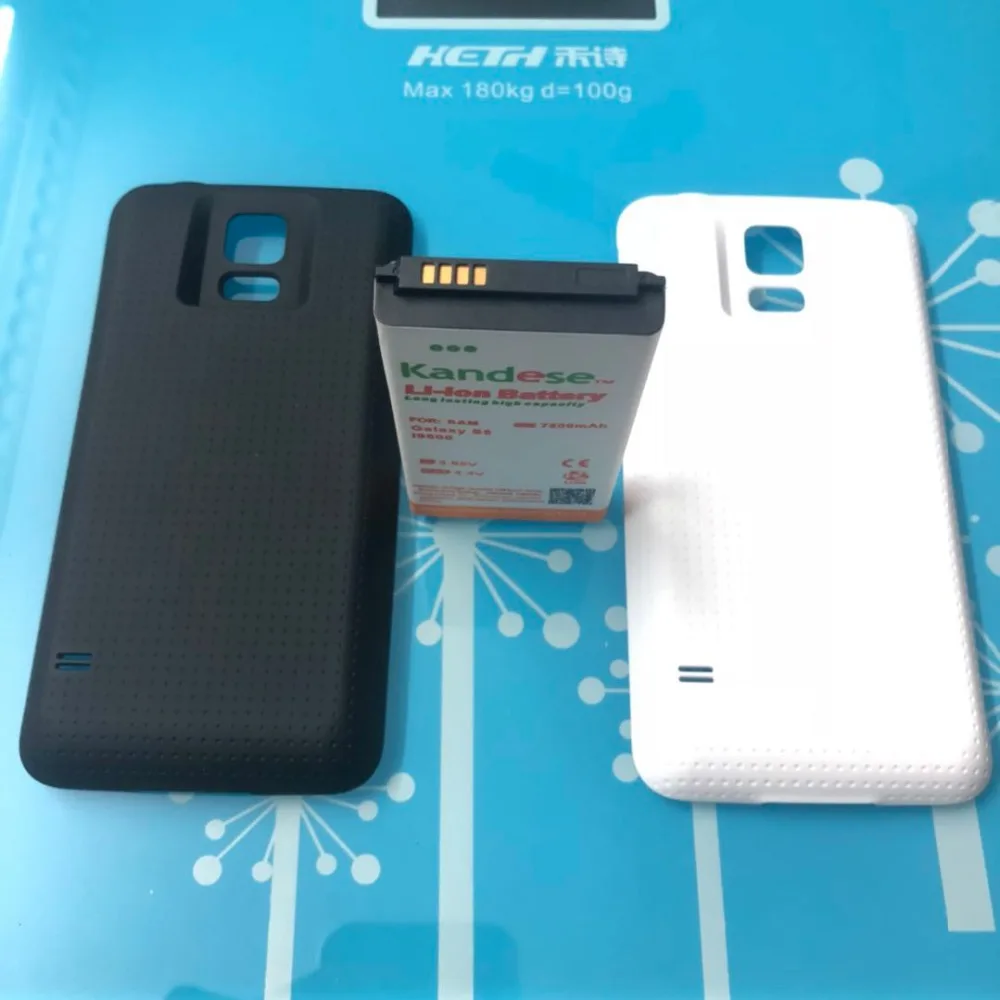 Сменный аккумулятор 7800 мАч для Samsung S5 телефона + задняя крышка Galaxy i9600