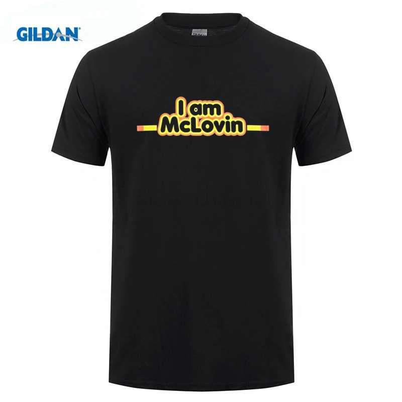 Новая футболка с надписью I AM MCLOVIN HUMOR размеры S M L XL 2XL суперплохая FOGELL JONAH HILL KICK-ASS