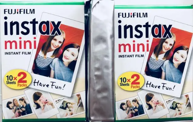 Оригинальная пленка Fujifilm Instax Mini 50 шт. 50 60 40 20 10 листов для Fuji Instax минисумка для Камера фотоаппаратов моментальной печати 7s 8 9 90 25 55 Share SP-1 SP-2 - Цвет: 50 sheets