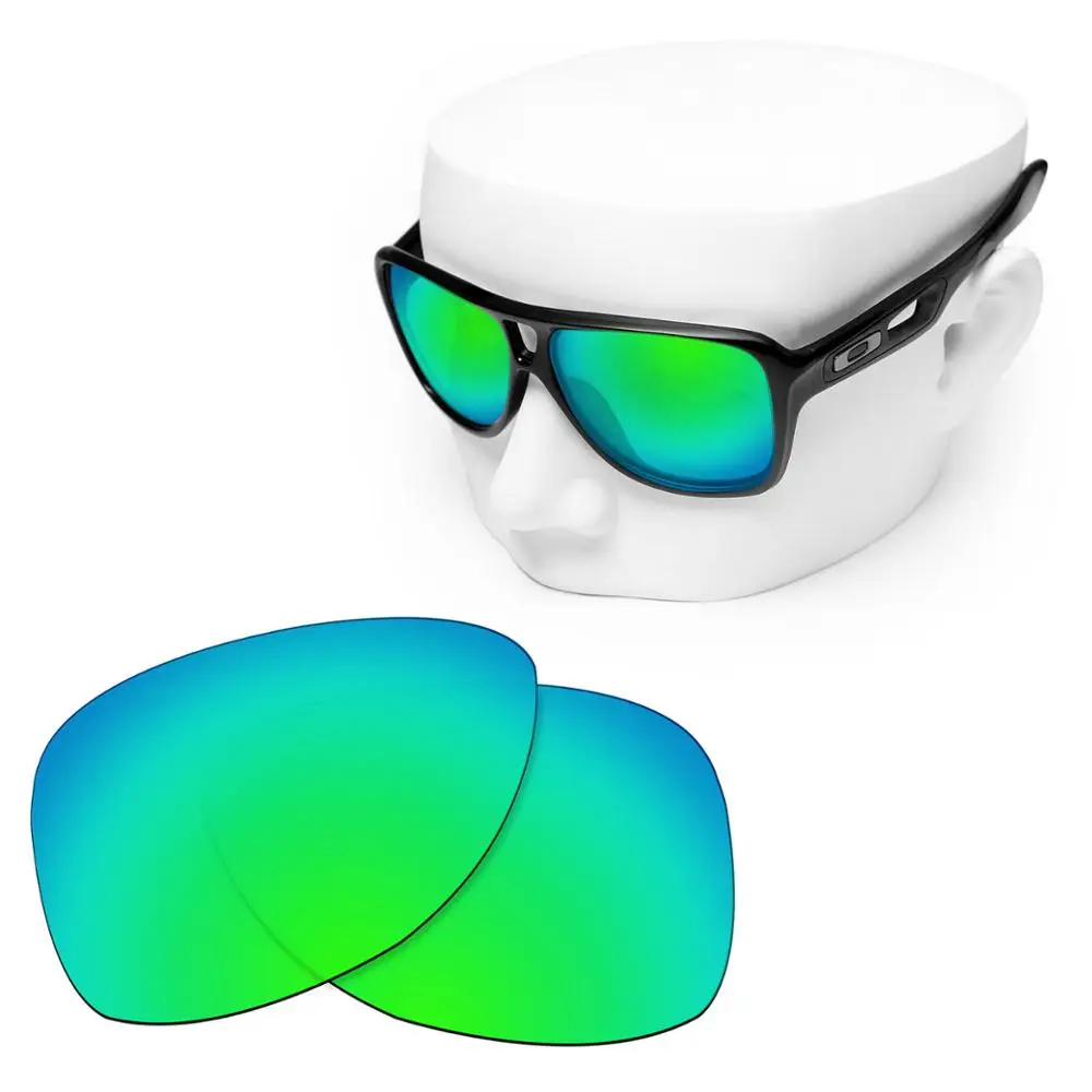 OOWLIT поляризованных Сменные линзы зеленого зеркало для-Oakley 2 OO9150 солнцезащитные