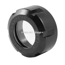 Зажимной патрон cnc ремонт Запчасти высокое Скорость ER32 черные металлические зажимные гайки