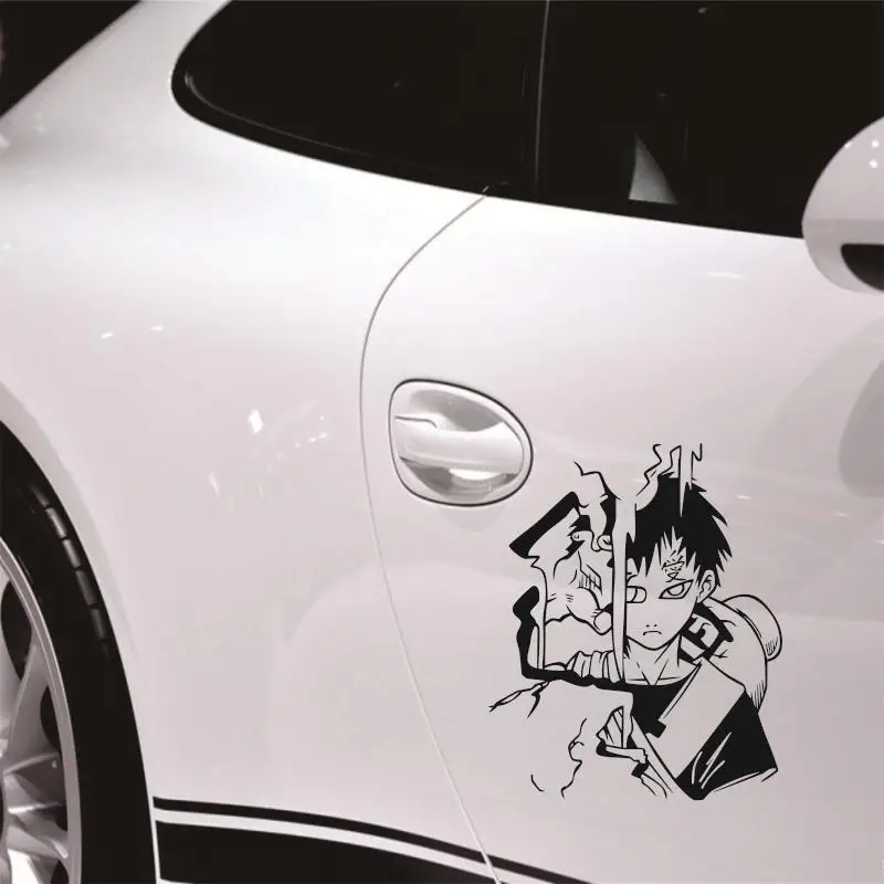 NARUTO Gaara comics and animation Sticker Logo Decal  Vinyl Wall Decals Pegatina Quadro Parede Decor Mural  Sticker