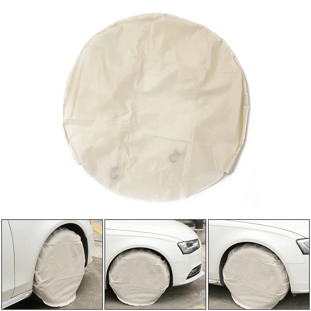 Wheel Tire Covers For RV Trailer Camper Car Truck And Motor Home