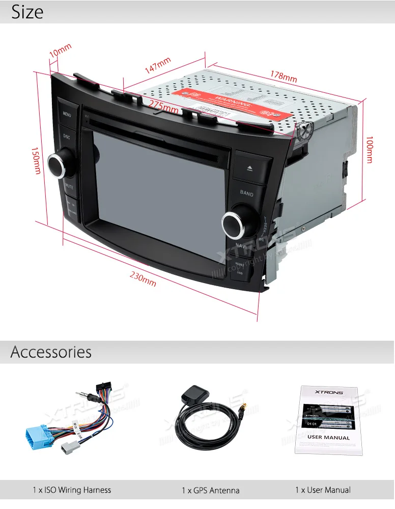 Flash Deal XTRONS 7