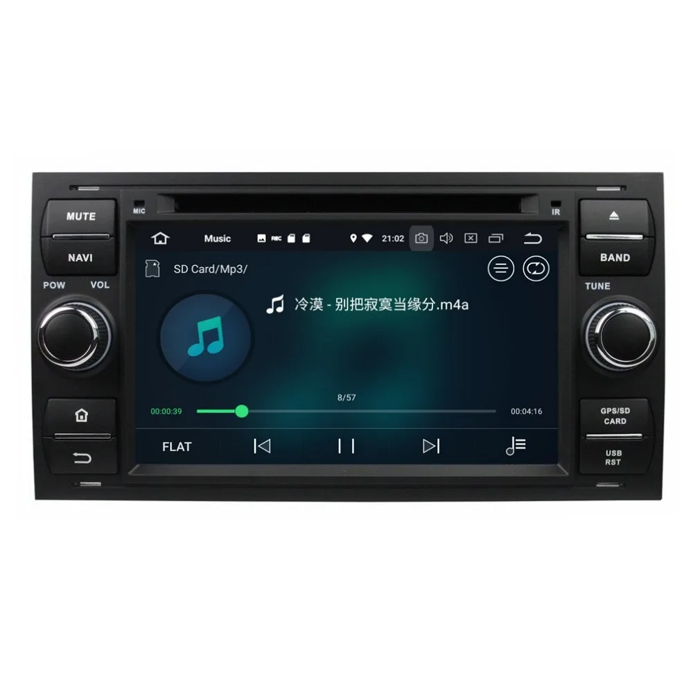 Discount 4GB RAM Octa Core Android 8.0 Car Radio DVD Player for Ford Focus Mondeo S-MAX C-MAX Galaxy Fiesta Form Fusion Connect 5