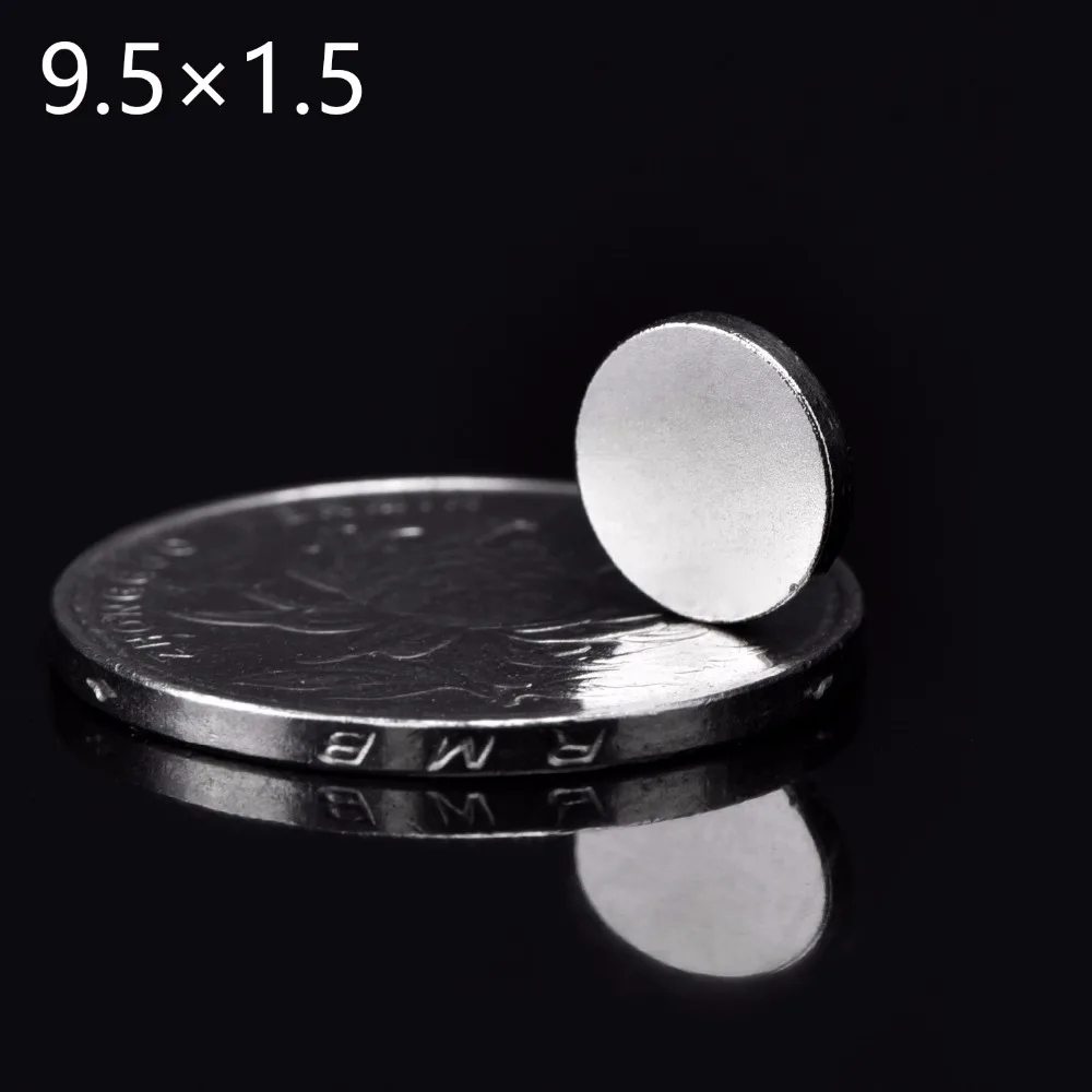 50 шт. 9.5x1.5 мм магнит N35 D9.5x1.5mm редкоземельных 9.5 x 1.5 9.5*1.5 Малый Магниты D9.5 * |